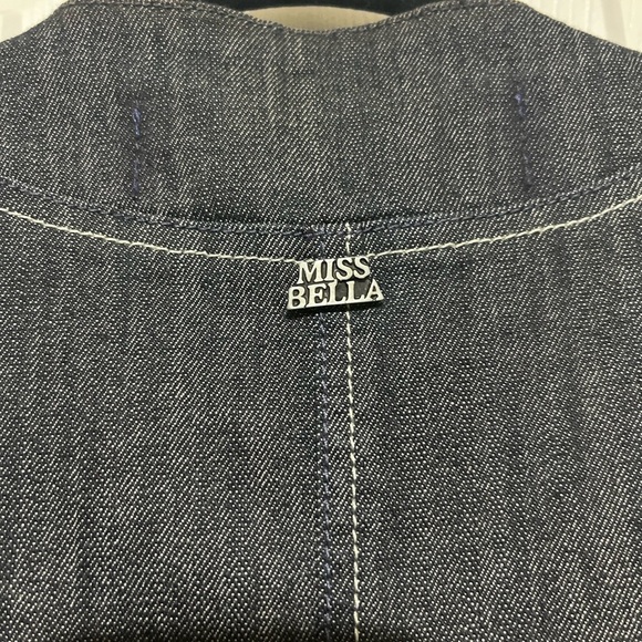 Dark Blue Denim Vest - Picture 5 of 6